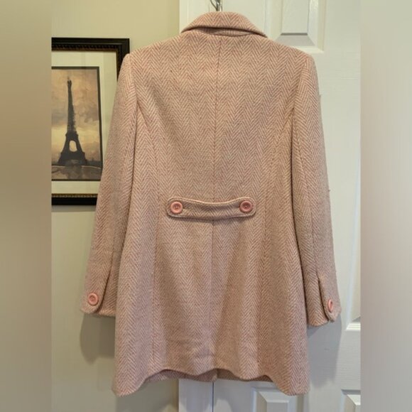 Forever 21 Dusty Pink Wool Coat - Picture 7 of 14